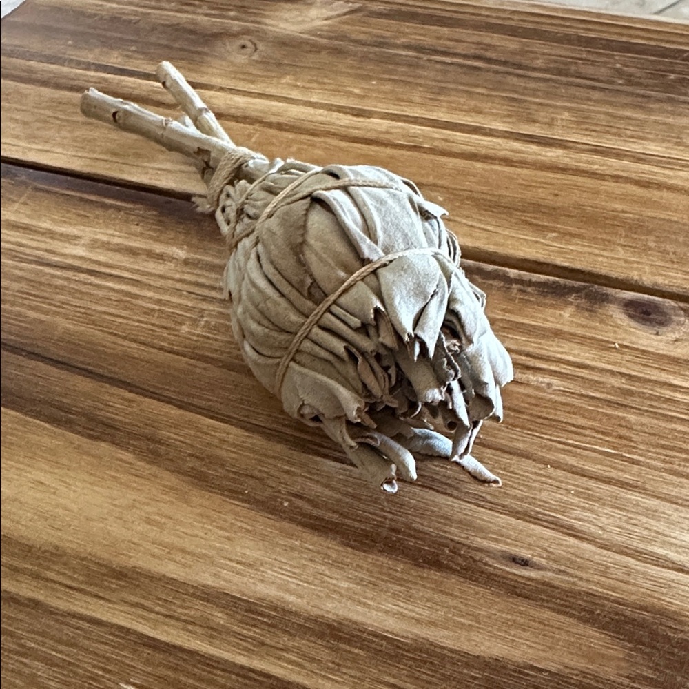 SM Kitchen Freshening Freshly Dried California White Sage Wand • Gift 🎁 Ready - Picture 2 of 3